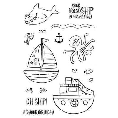 ane's Doodles Clear Stamps - Oh Ship!